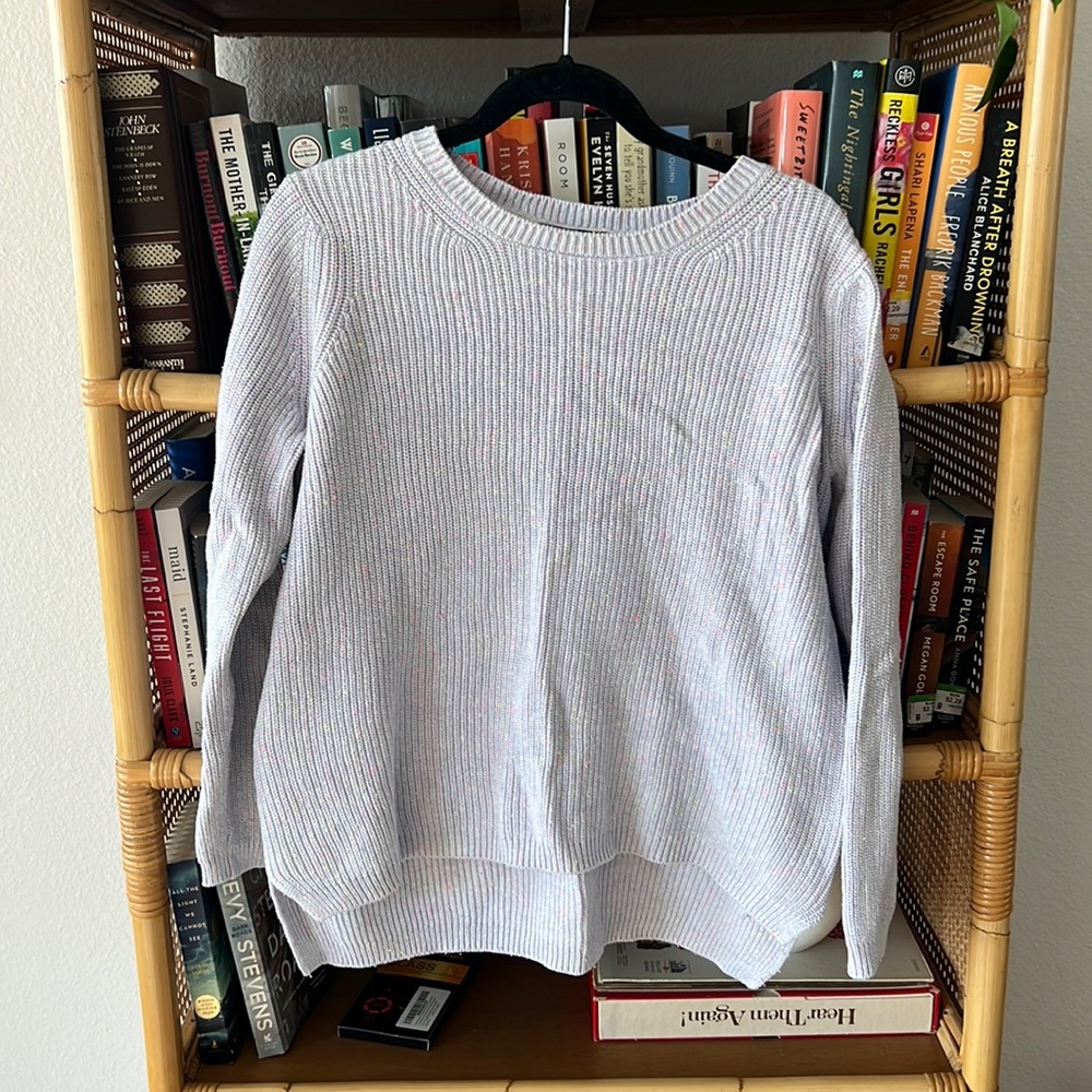 COPY - 525 America 100% Cotton Lavender Pullover Sweater